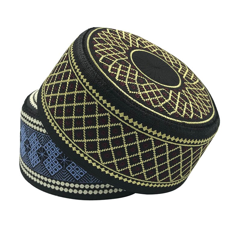 Gold Embroidered Kufi