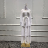 Chiffon Ruffled Abaya