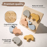 Wooden Animal Shape Puzzle