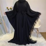 Feather Abaya