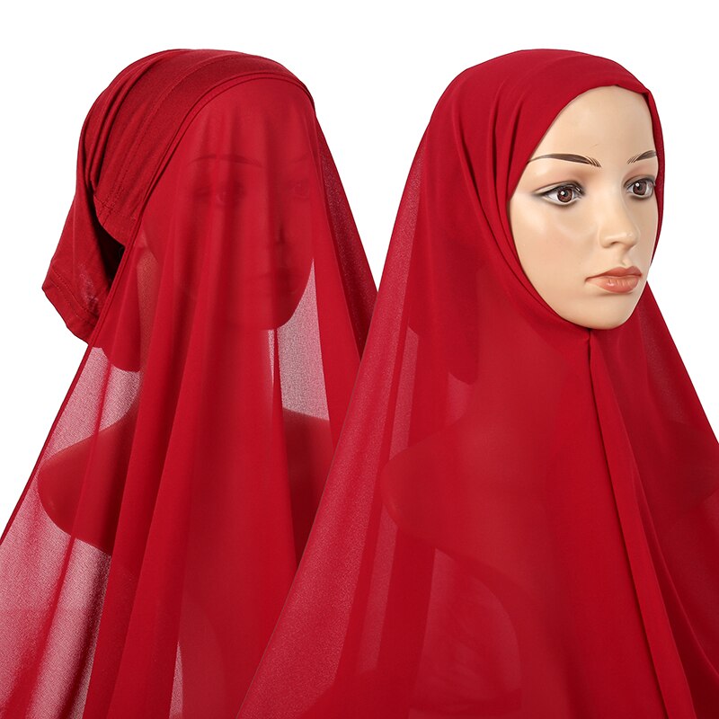 Chiffon Instant Hijab