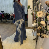 Feather Abaya