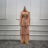 Chiffon Ruffled Abaya