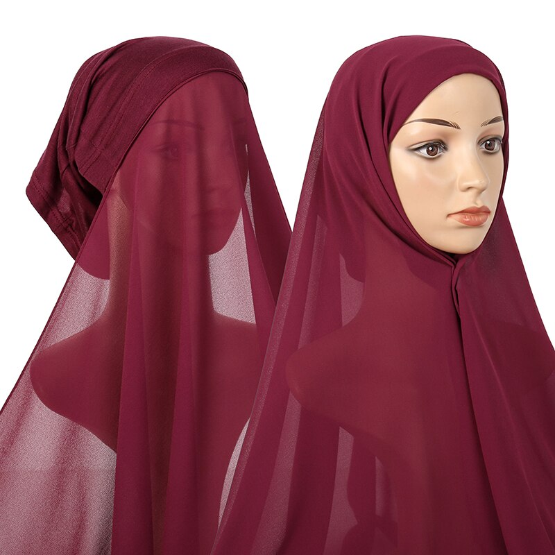 Chiffon Instant Hijab