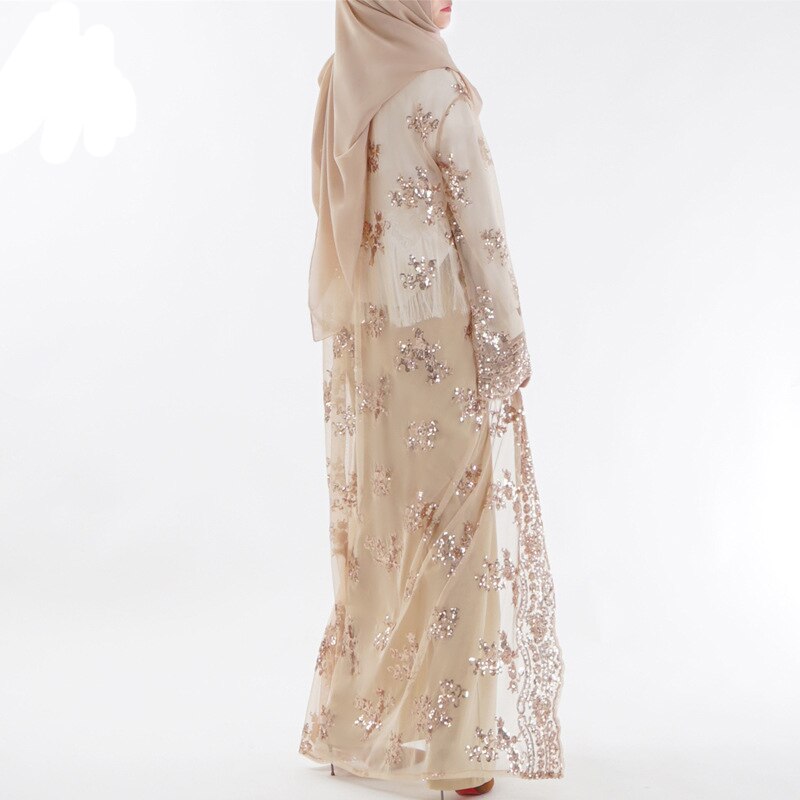 Sequin Lace Abaya