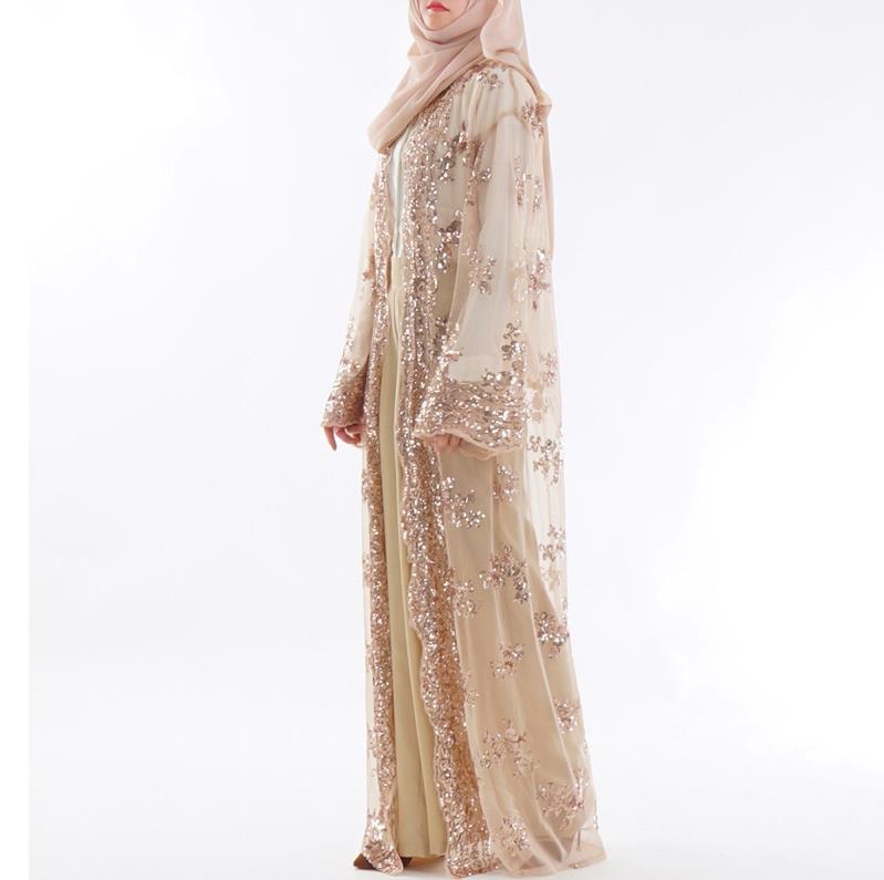 Sequin Lace Abaya