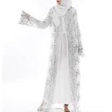 Sequin Lace Abaya