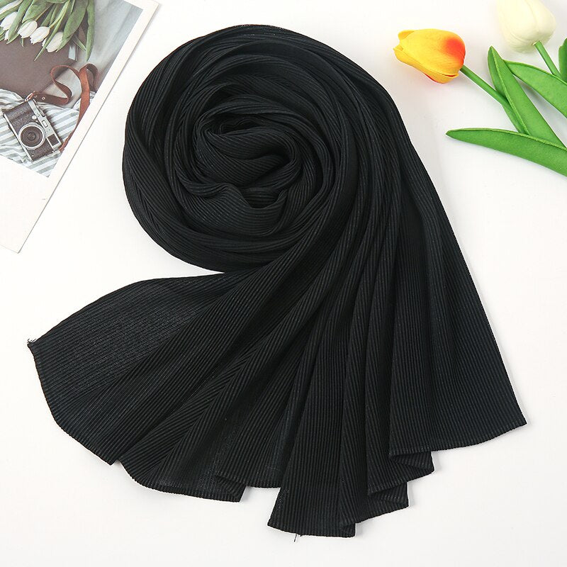 Pleated Hijab