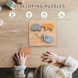 Wooden Animal Shape Puzzle