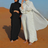 Side Ruched Abaya