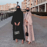 Side Ruched Abaya