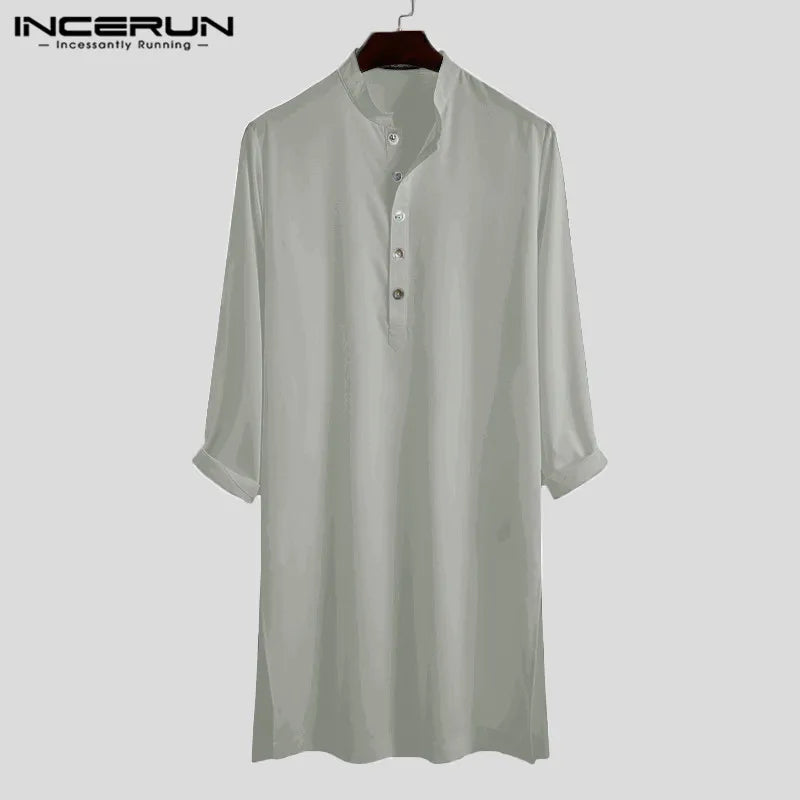 Stand Collar Kurta Top