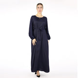 Plain Belted Abaya