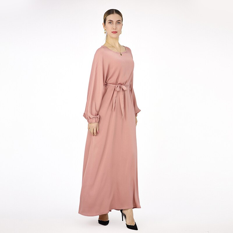 Plain Belted Abaya