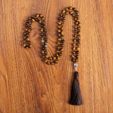 Tiger Eye Prayer Beads 99