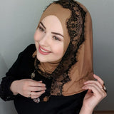 Lace Instant Hijab