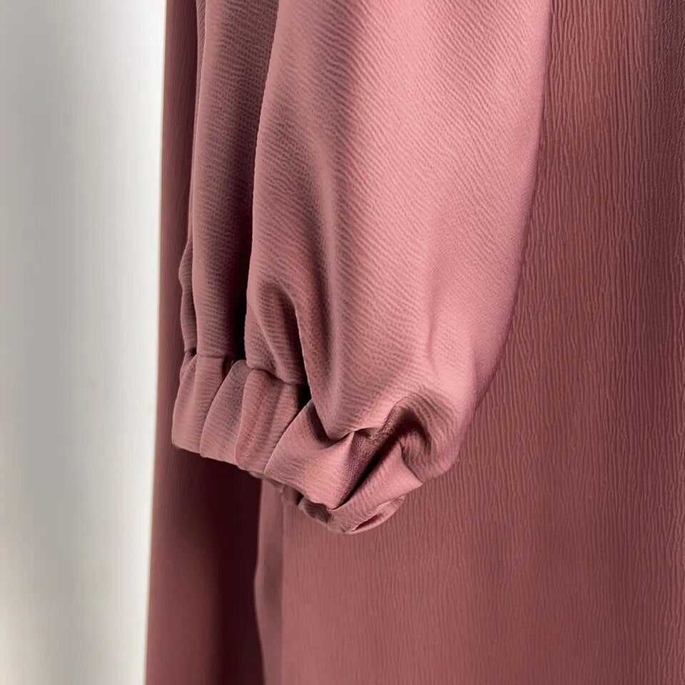 Plain Belted Abaya