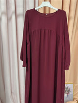 Simple Solid Abaya