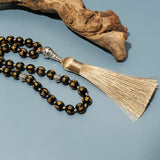 Obsidian Prayer Beads 33 99