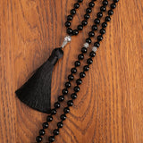 Black Onyx Prayer Beads 99