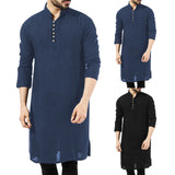 Button-Down Kurta Top