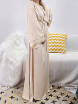 Plain Belted Abaya