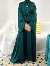 Plain Belted Abaya