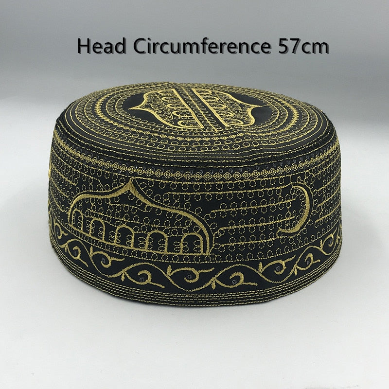 Gold Embroidered Kufi