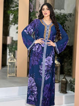 Floral Printed Abaya
