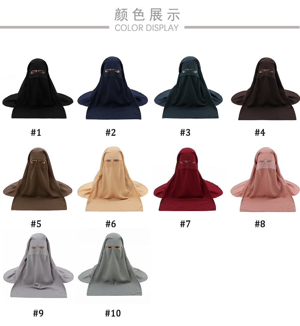 Chiffon Niqab