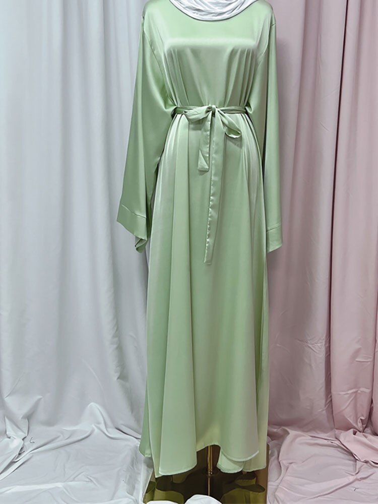 Plain Belted Abaya