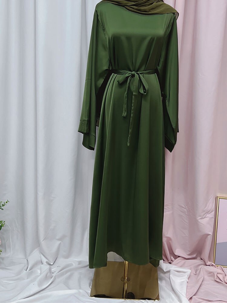 Plain Belted Abaya