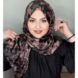 Floral Chiffon Hijab