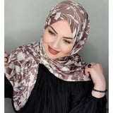 Floral Chiffon Hijab