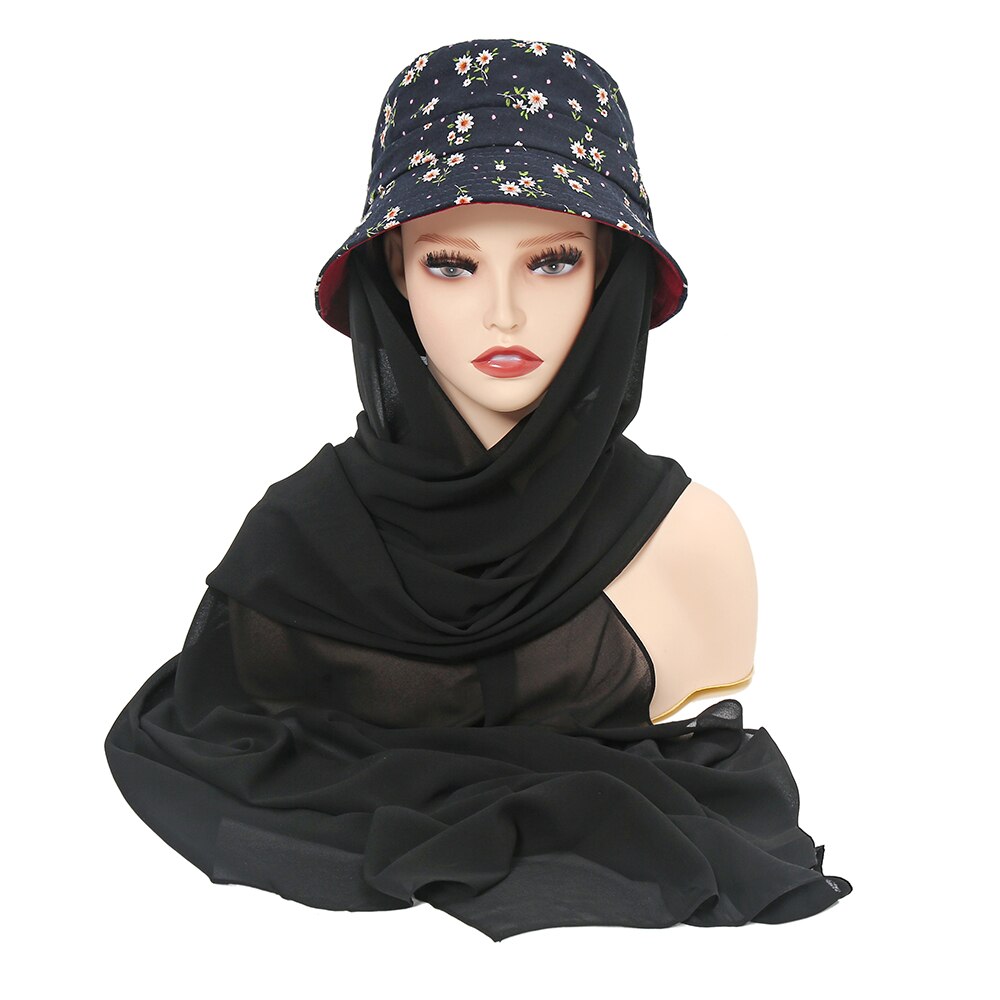 Bucket Hat Instant Hijab