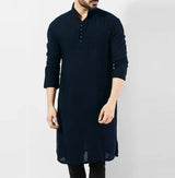 Button-Down Kurta Top