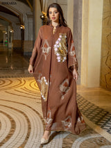 Sequin Embroidered Abaya