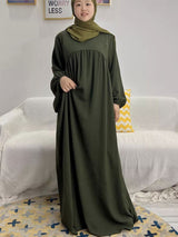 Simple Solid Abaya