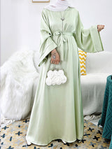 Plain Belted Abaya