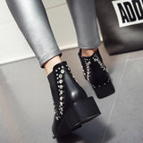 Studded Moto Boots