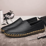 Leather Slip Ons