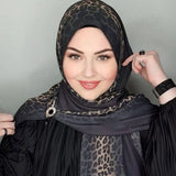 Leopard Print Hijab