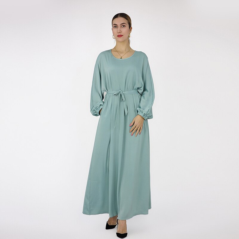 Plain Belted Abaya