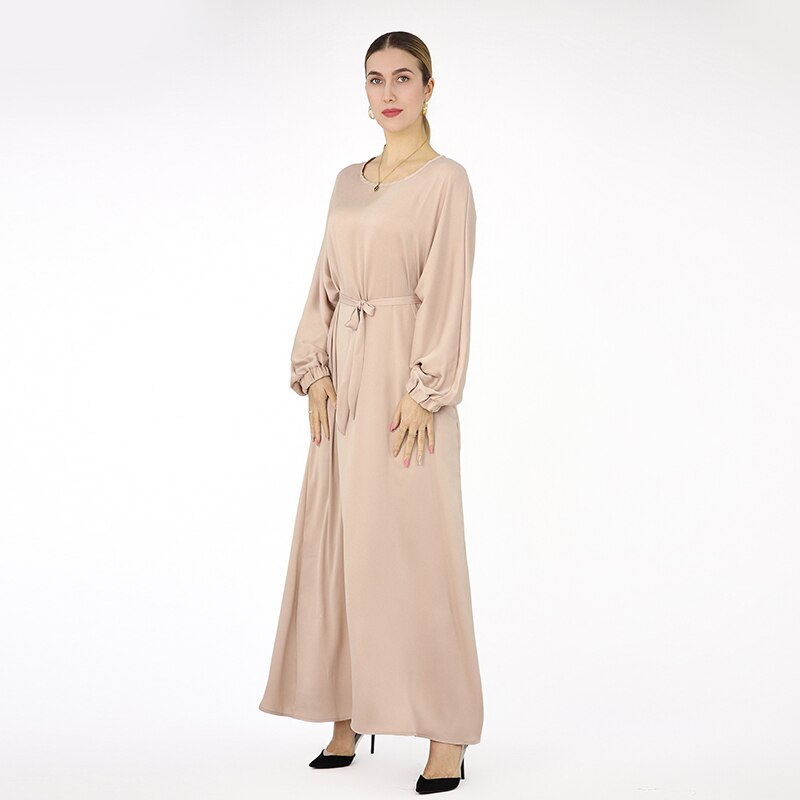 Plain Belted Abaya