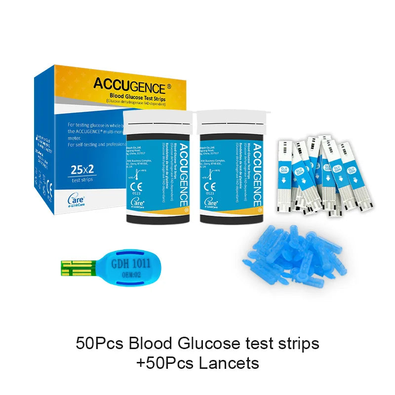 Blood Ketone Hemoglobin Uric Acid Blood Glucose Test Strips Test Strips for PM800 4 in 1 Meter Diabetes Gout HB Anemia Monitor