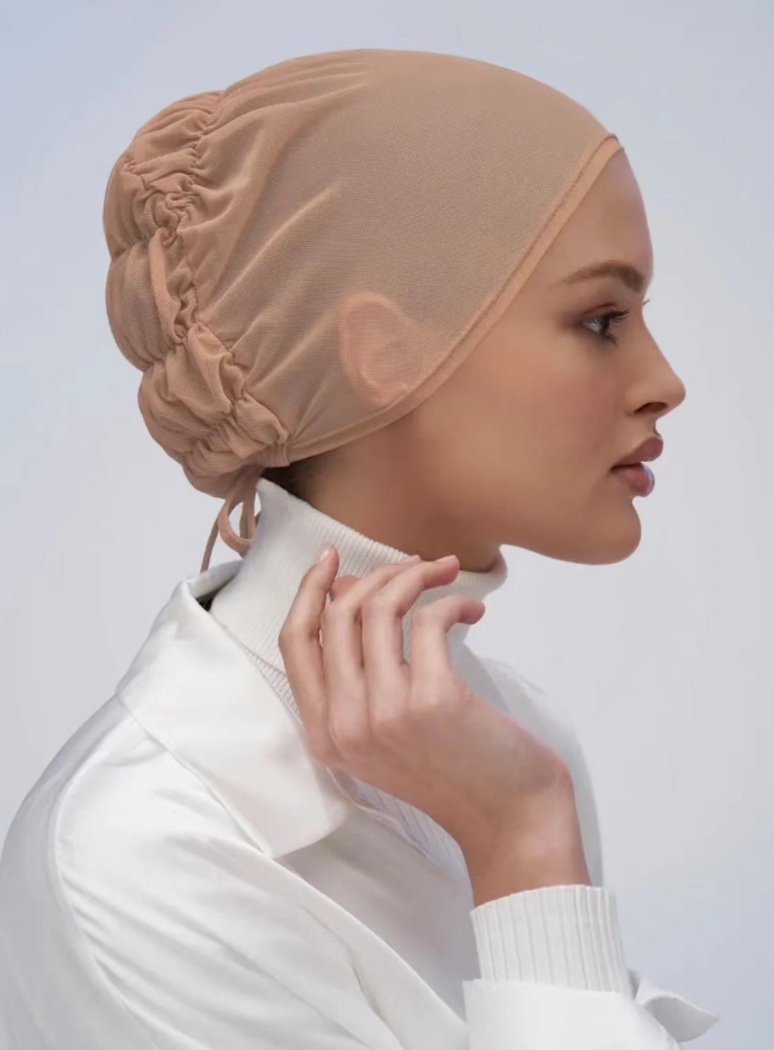 Ruched Bonnet