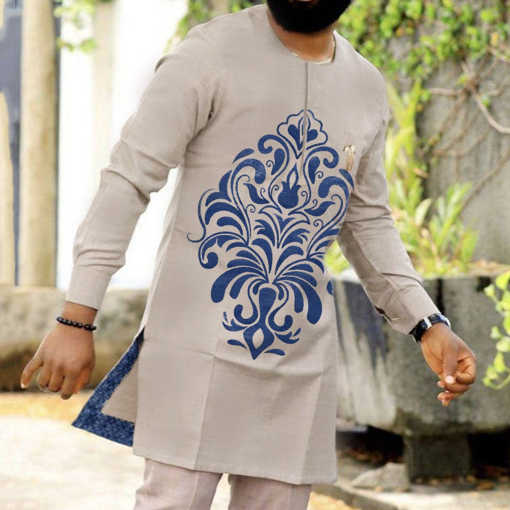 Pattern Kurta Set