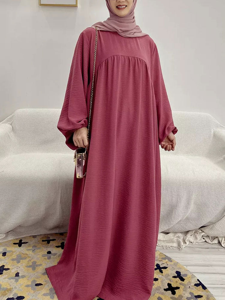 Simple Solid Abaya